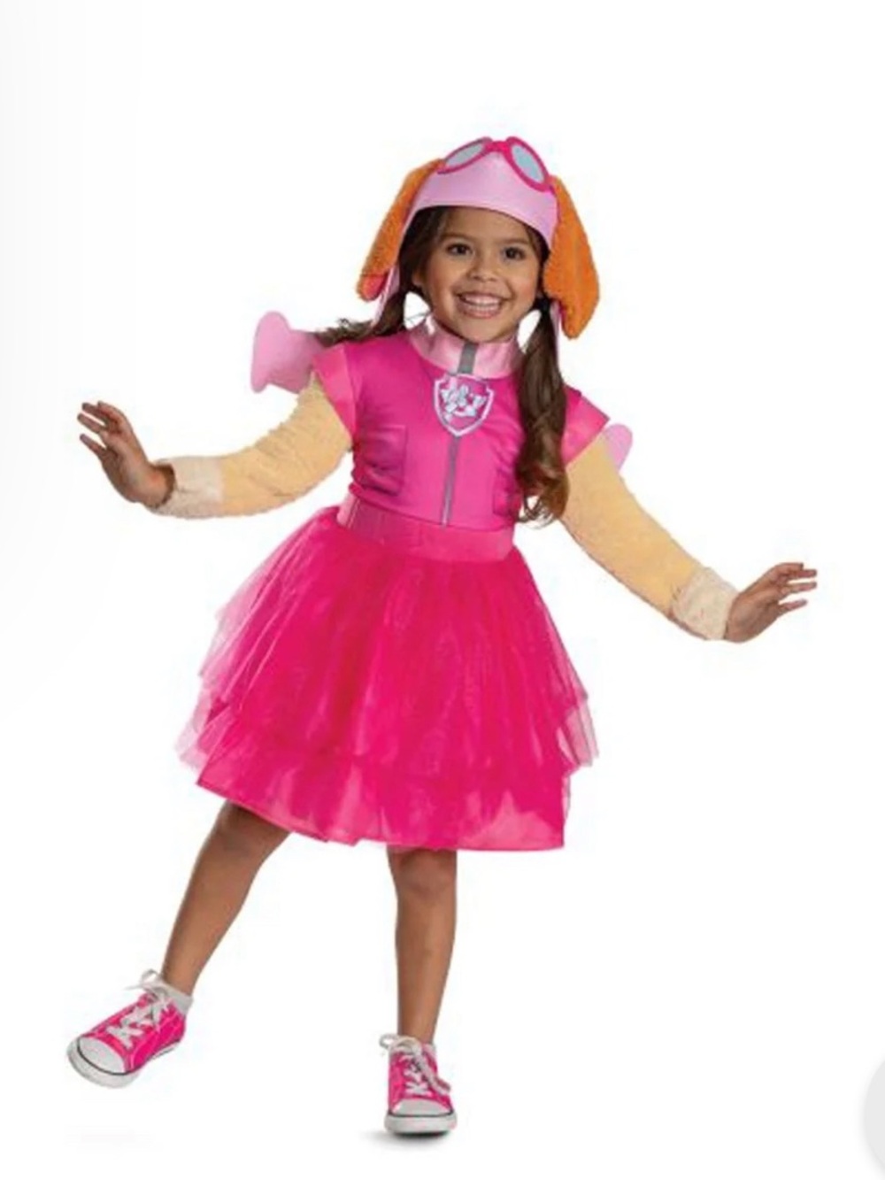 Paw patrol Skye Toddler Pink Puppy Dress-Up Costume with Tutu
